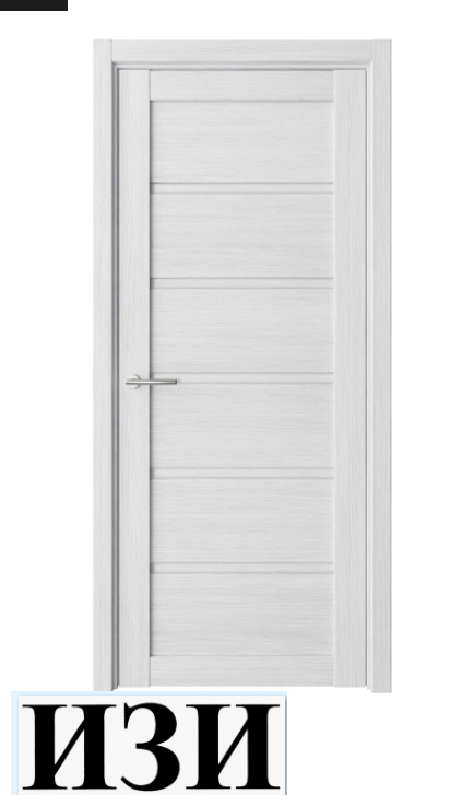 Межкомнатные двери ко-шпон белый кипарис ПГ Альберо