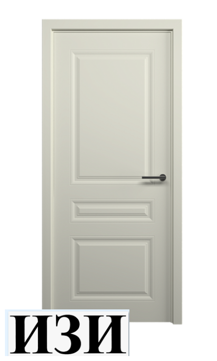 Дверь Стиль-2 Латте Эмаль ПГ кромка В цвет полотна в Ростове-на-Дону Альберо