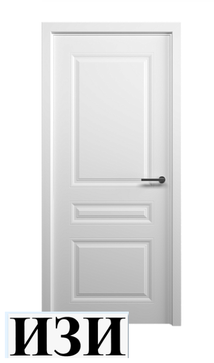 Дверь Стиль-2 Белый Эмаль ПГ кромка В цвет полотна в Ростове-на-Дону Альберо