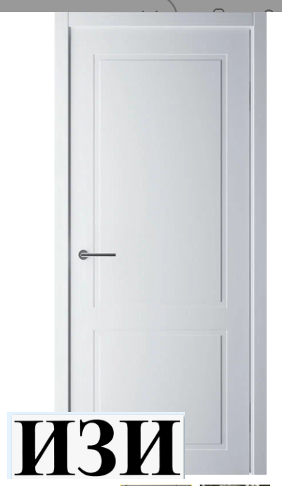 Дверь Стиль Нео 2 Белый Эмаль ПГ кромка В цвет полотна в Ростове-на-Дону Альберо