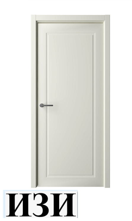 Дверь НеоКлассикаПРО-1 Латте Эмаль ПГ кромка В цвет полотна в Ростове-на-Дону