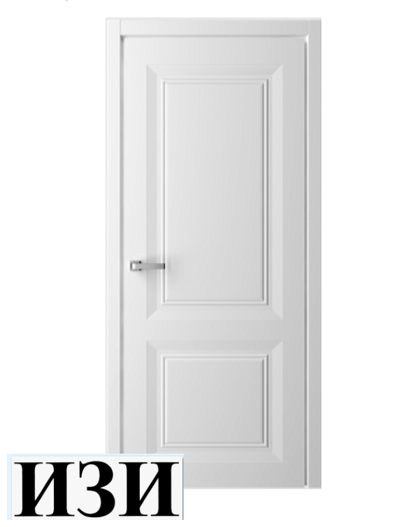 Дверь богема белый Эмаль ПГ кромка В цвет полотна в Ростове-на-Дону