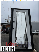 Входные двери Метида Олива /Зеркало для квартиры