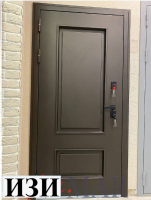 Входные двери Самури-2 Термо тобакко/ белый софт терморазрыв