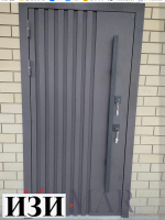 Входные двери Крона Термо RAl 8019 уличная терморазрыв