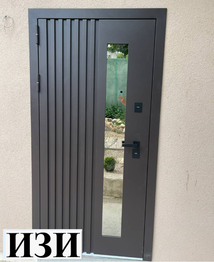 Входные двери Кронос Термо RAl 8019 терморазрыв