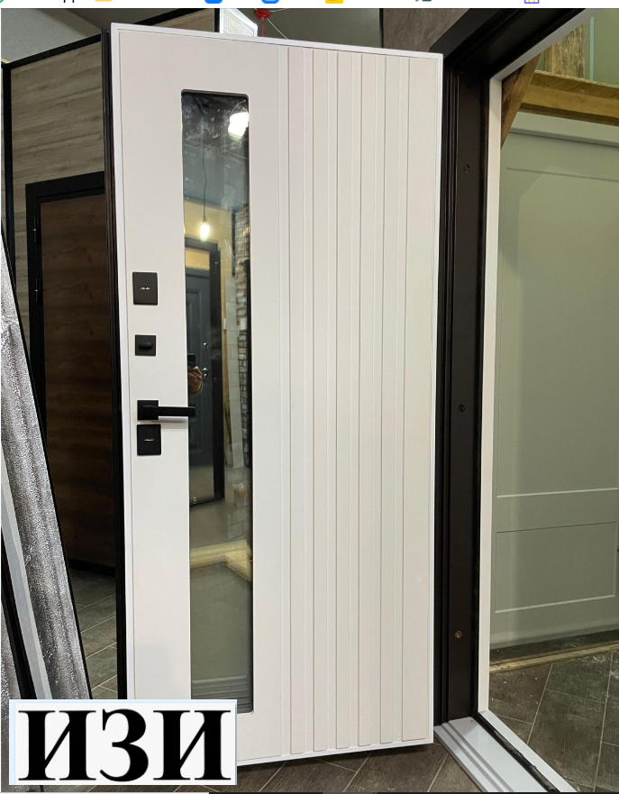 Входные двери Кронос Термо RAl 8019 терморазрыв