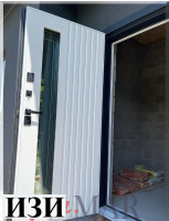 Входные двери Кронос Термо RAl 7021 терморазрыв