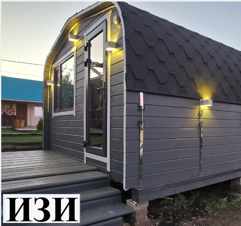 Двухсекционная баня квадро-хаус 2,5м х 4м (Квадро -) Ростов на Дону