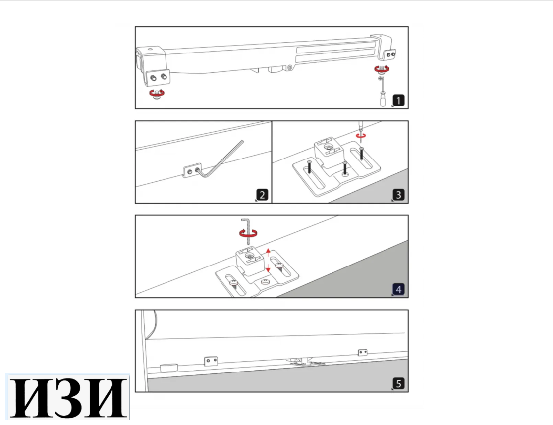 Механизм для подвесных дверей LOFT