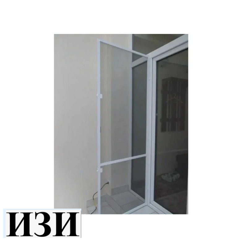 Москитная сетка на дверь, москитные системы белая, комплект для самостоятельной сборки