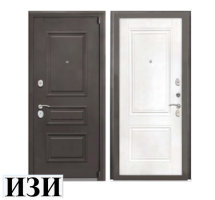 ВХОДНЫЕ ДВЕРИ Самури  Муар 8019,  Без терморазрыва для квартиры