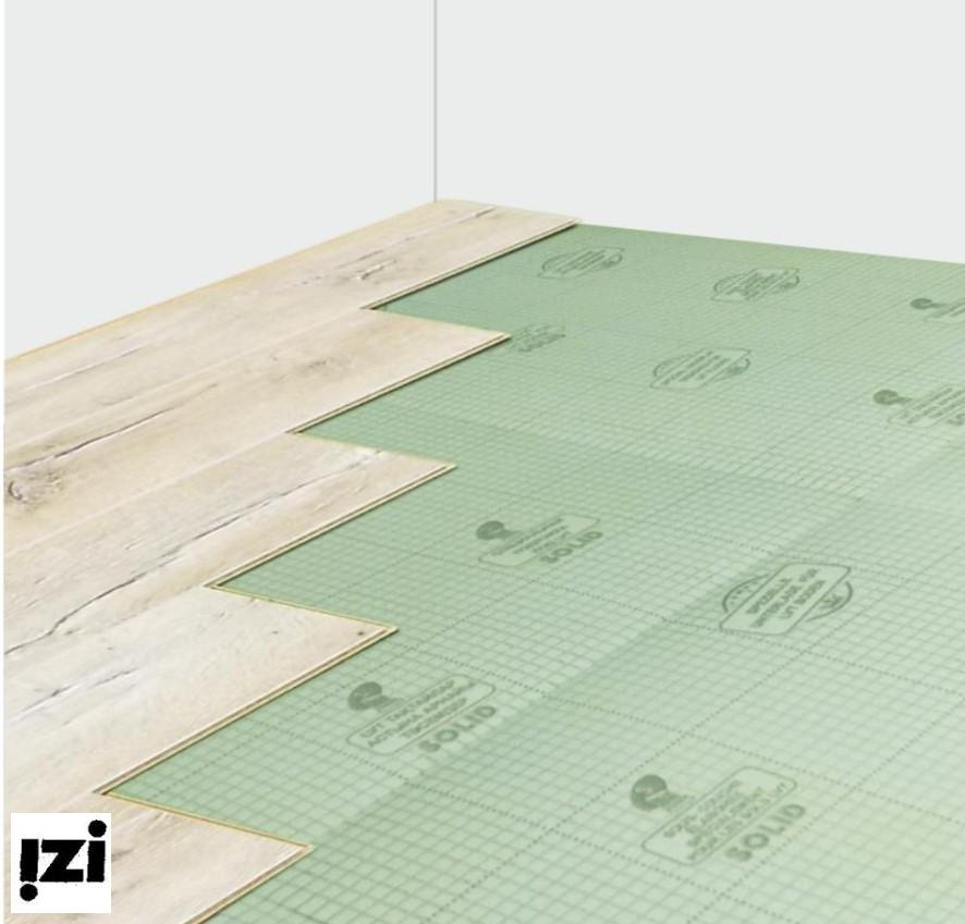 Подложка листовая LVT, SPC, WPC покрытия 1000*500*1,5 мм (зеленая/1уп-10м2)