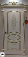Межкомнатные двери Юга ВИОЛА-1  9001 патина золото ДО